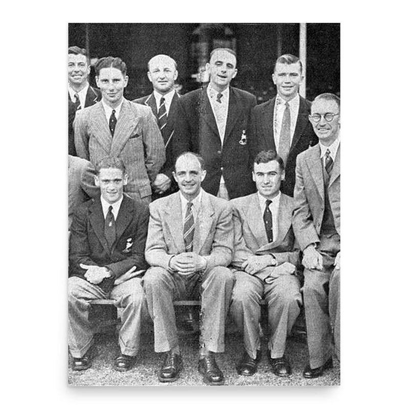 Gerald Innes poster print, in size 18x24 inches.