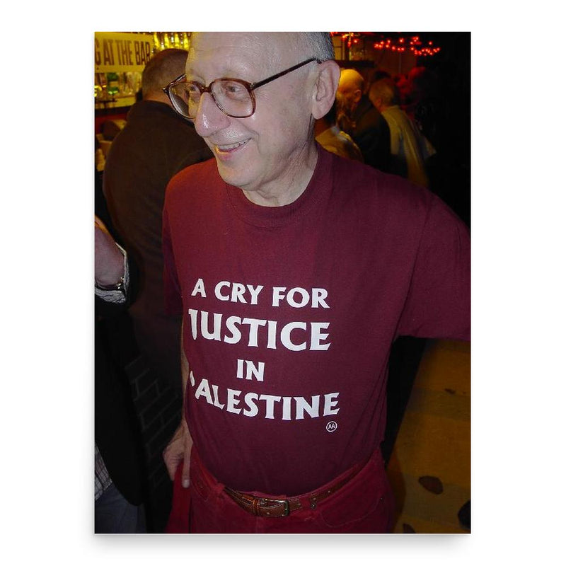 Gerald Kaufman poster print, in size 18x24 inches.