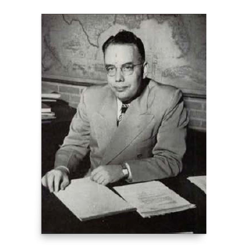 Gerald Rosselot poster print, in size 18x24 inches.