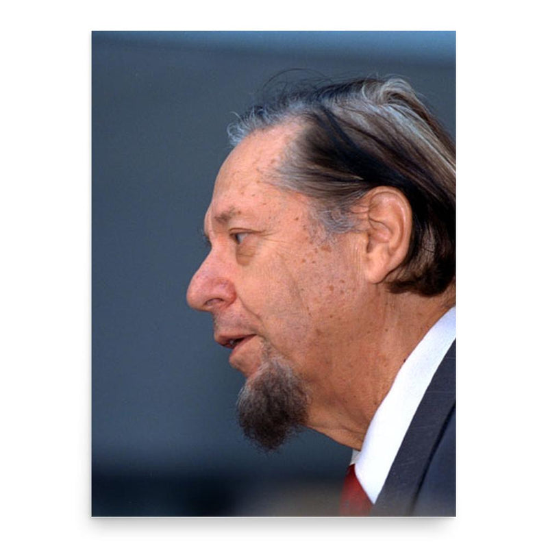 Gerald Soffen poster print, in size 18x24 inches.