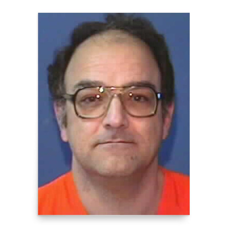 Gerald Stano poster print, in size 18x24 inches.