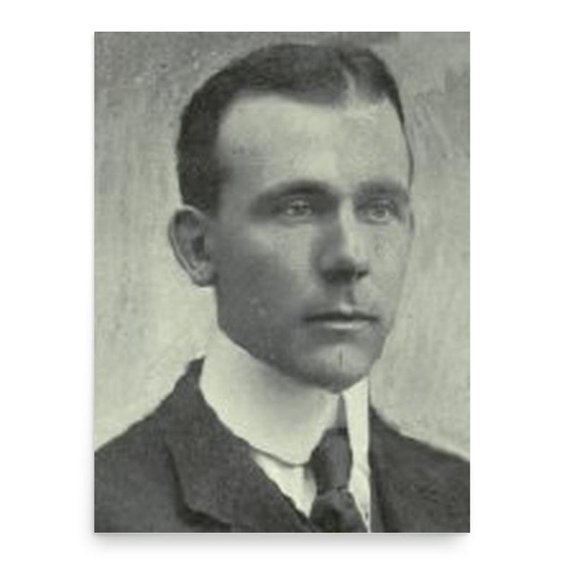 Gerald Verner White poster print, in size 18x24 inches.