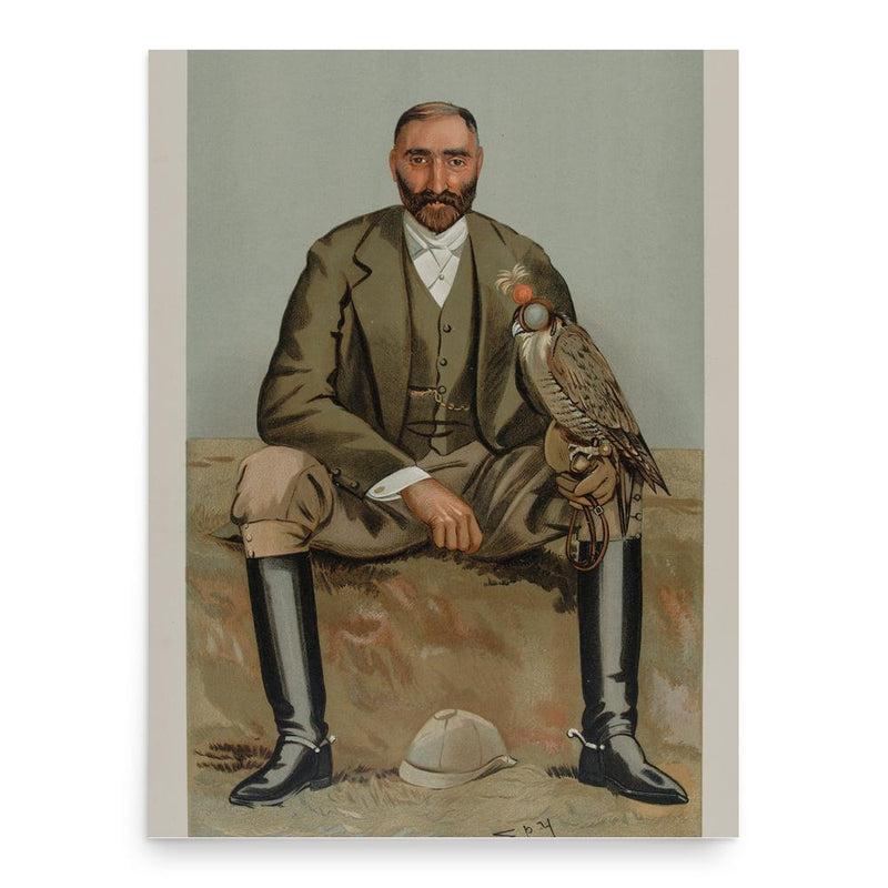 Gerald William Lascelles poster print, in size 18x24 inches.