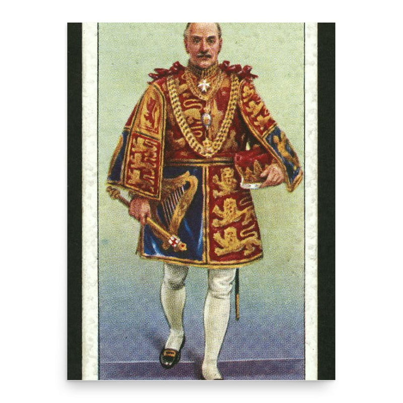 Gerald Wollaston poster print, in size 18x24 inches.