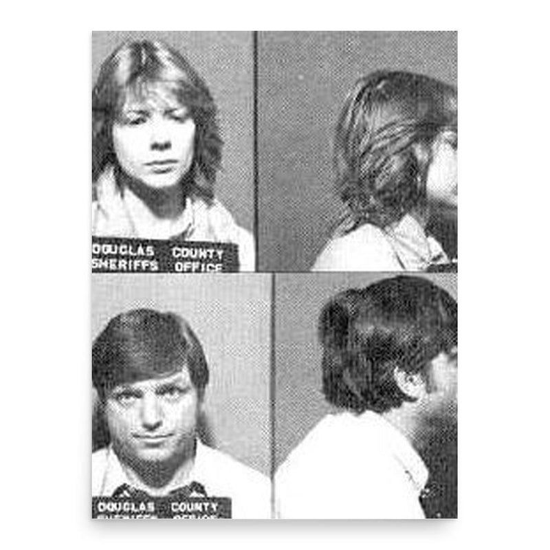 Gerald and Charlene Gallego poster print, in size 18x24 inches.