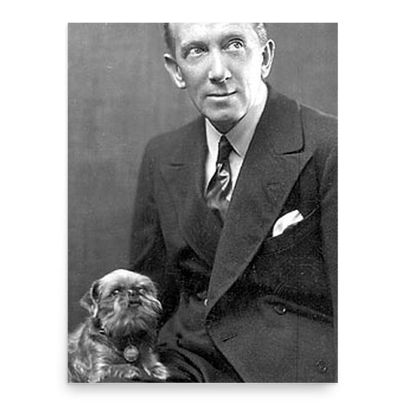 Gerald du Maurier poster print, in size 18x24 inches.