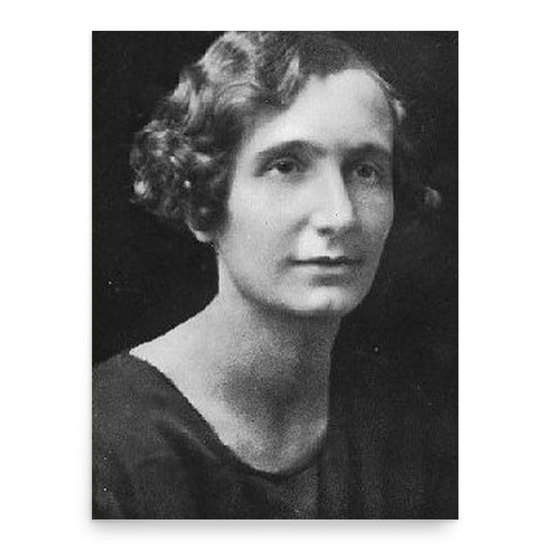 Geraldine Cummins poster print, in size 18x24 inches.