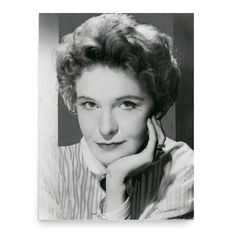 Geraldine Page poster print, in size 18x24 inches.