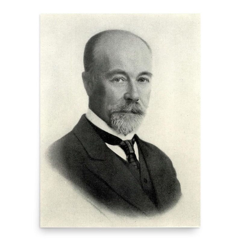 Gerard De Geer poster print, in size 18x24 inches.