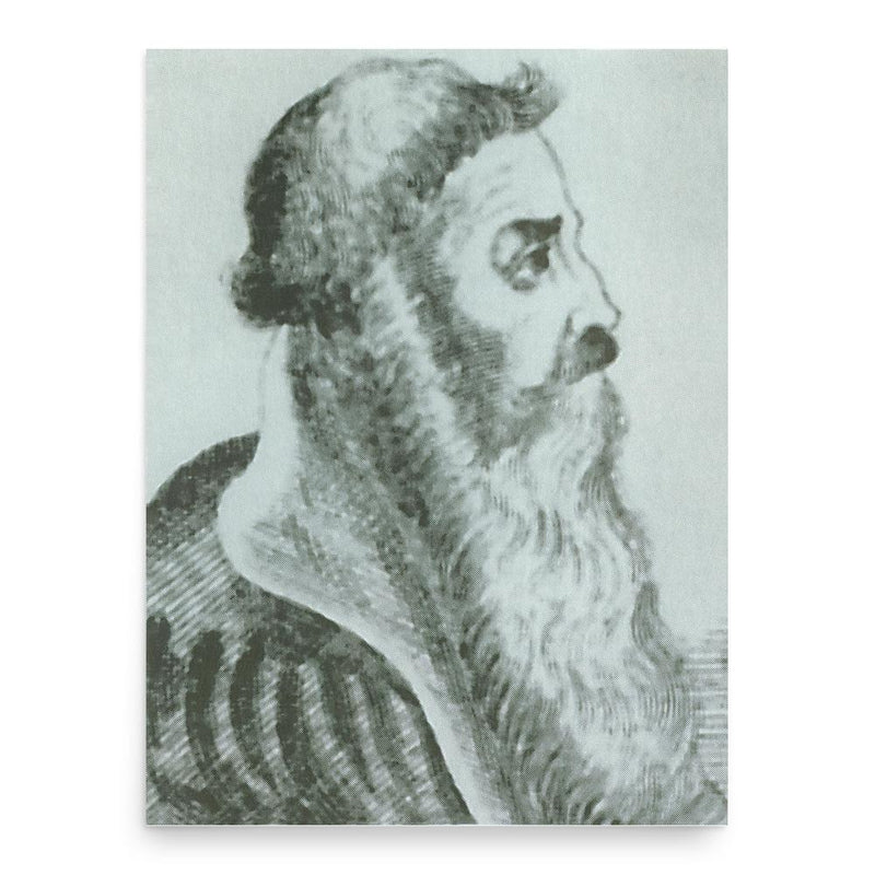 Gerard Geldenhouwer poster print, in size 18x24 inches.