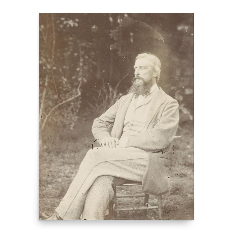 Gerard George Fitzgerald poster print, in size 18x24 inches.