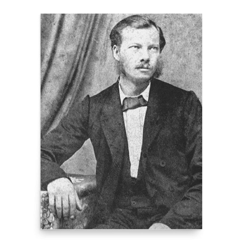 Gerard Krefft poster print, in size 18x24 inches.