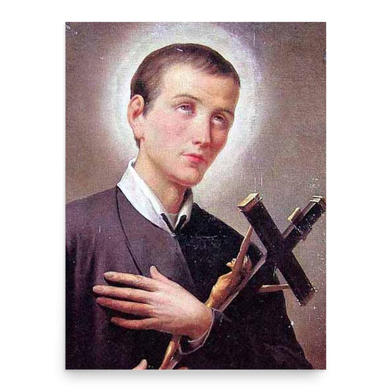 Gerard Majella poster print, in size 18x24 inches.