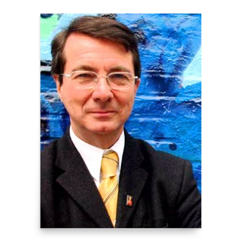 Gerard Mortier poster print, in size 18x24 inches.