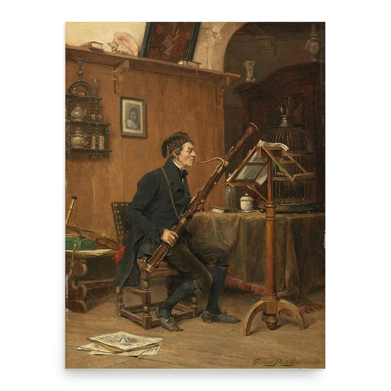 Gerard Portielje poster print, in size 18x24 inches.