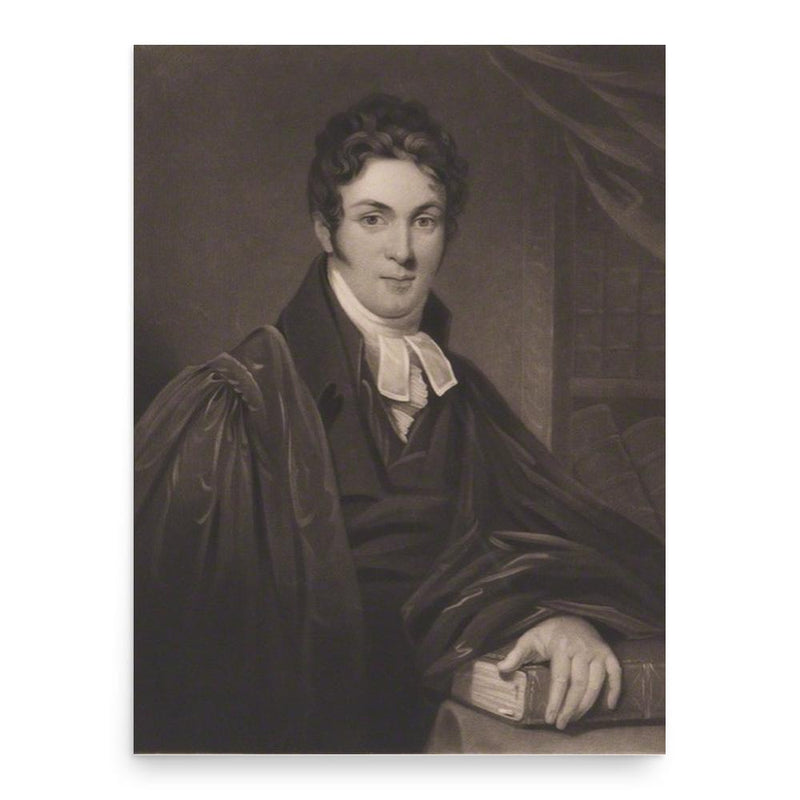 Gerard Thomas Noel poster print, in size 18x24 inches.