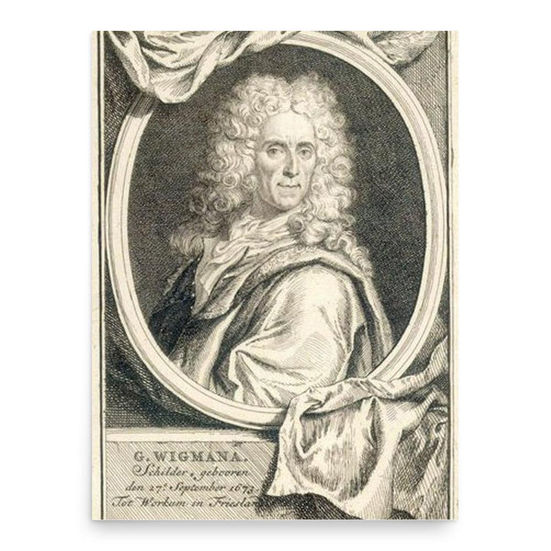 Gerard Wigmana poster print, in size 18x24 inches.