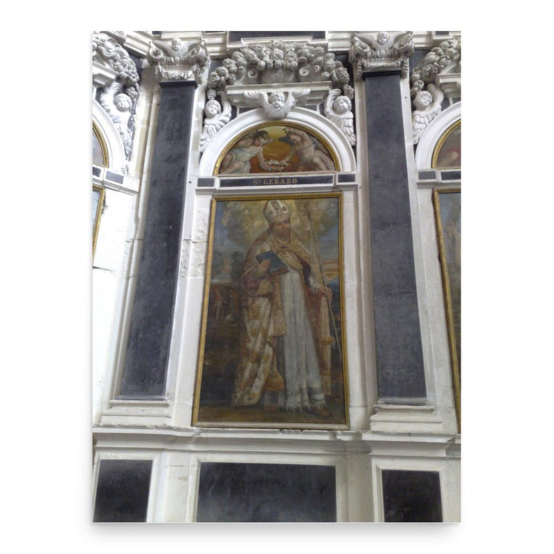 Gerard of Toul poster print, in size 18x24 inches.