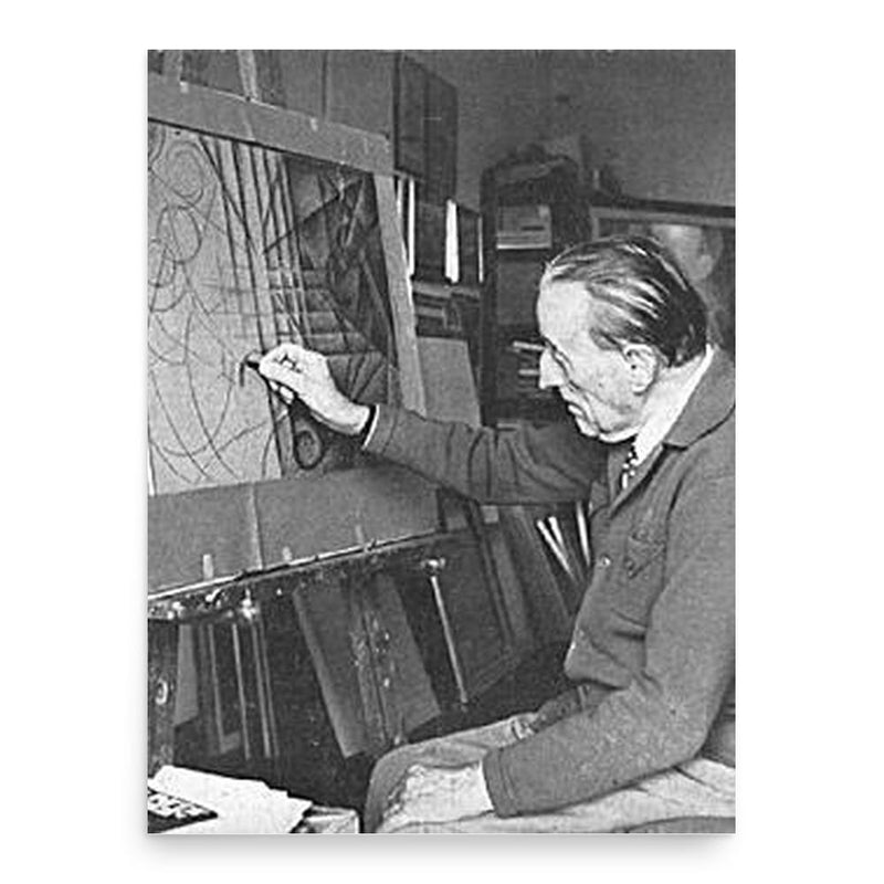 Gerardo Dottori poster print, in size 18x24 inches.