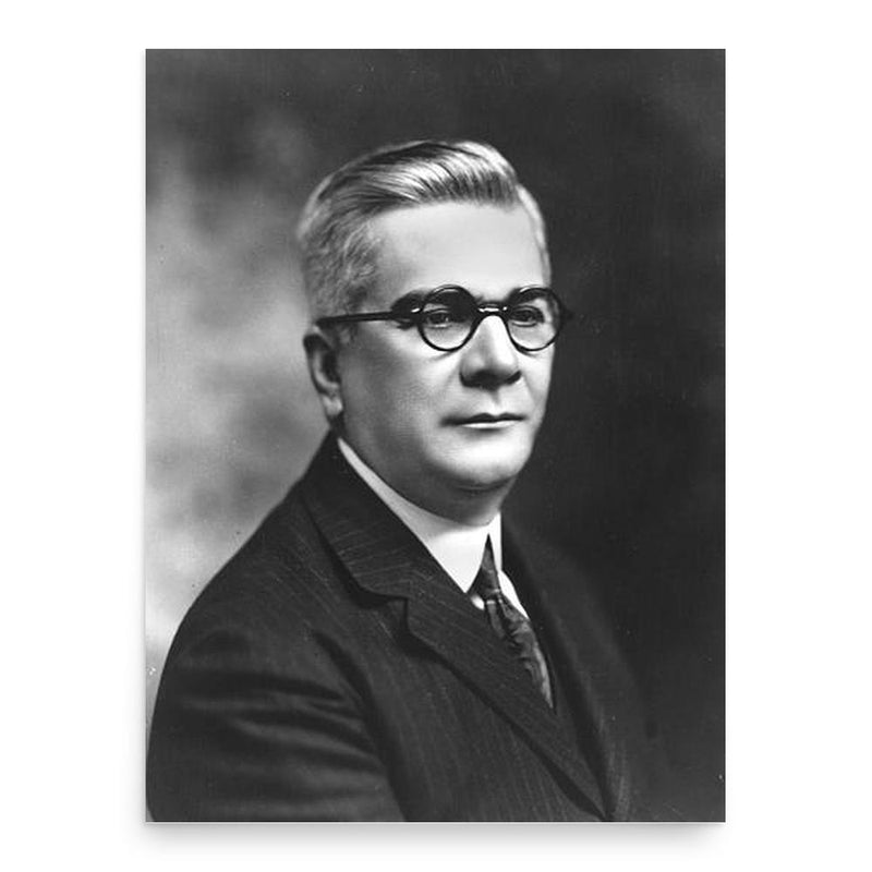 Gerardo Machado poster print, in size 18x24 inches.