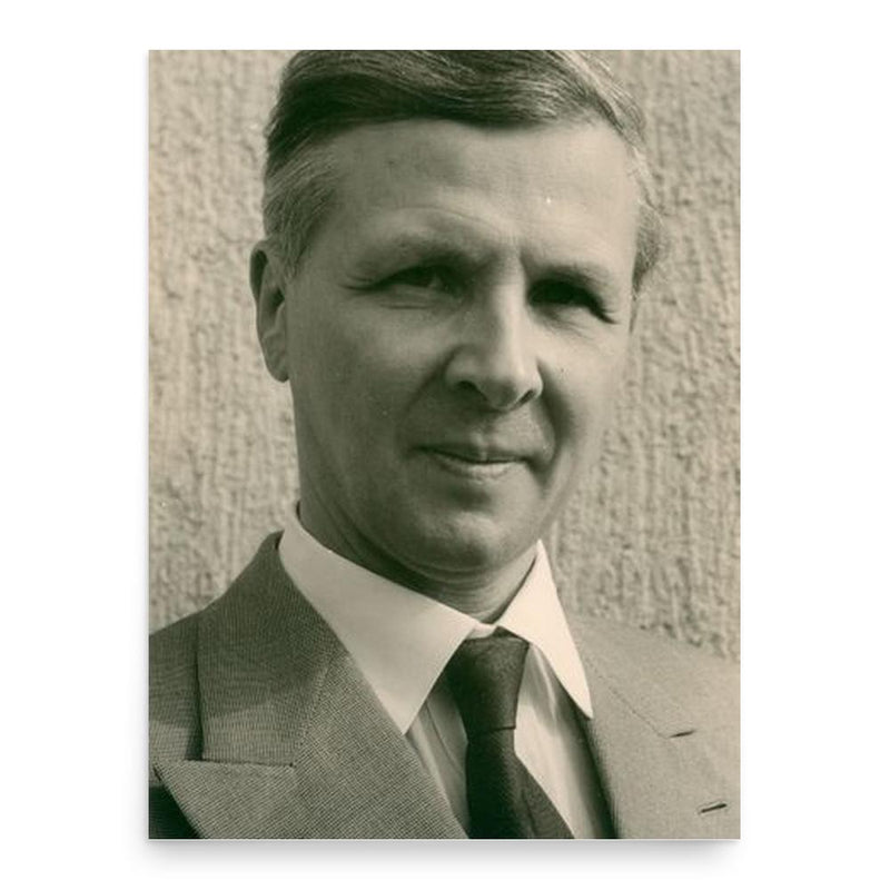 Gerd Tellenbach poster print, in size 18x24 inches.