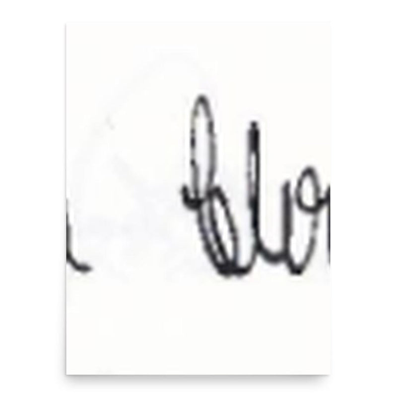 Gerda Christian poster print, in size 18x24 inches.