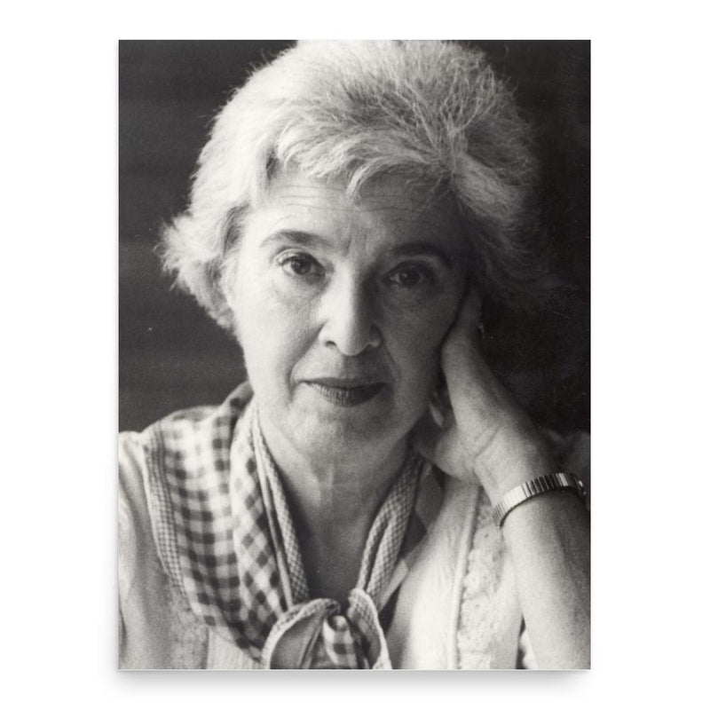 Gerda Lerner poster print, in size 18x24 inches.