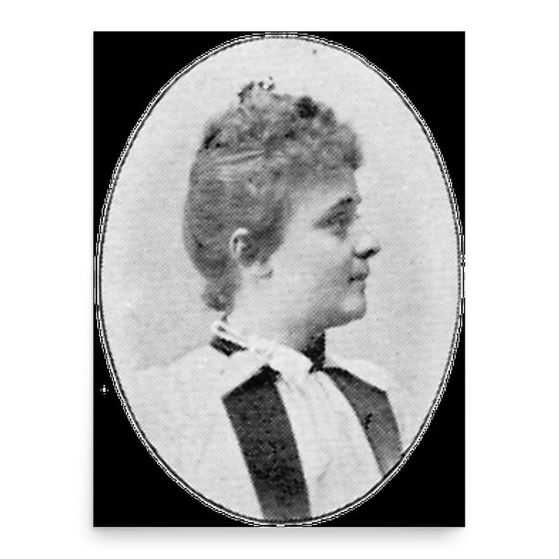 Gerda Wallander poster print, in size 18x24 inches.