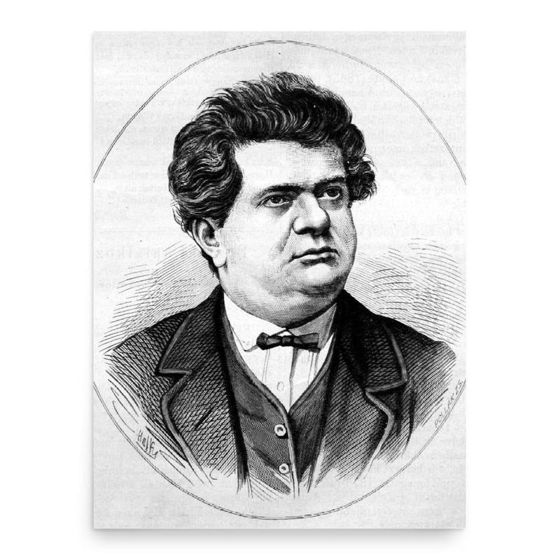 Gergely Csiky poster print, in size 18x24 inches.