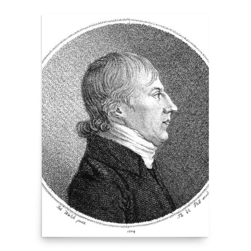 Gerhard Adam Neuhofer poster print, in size 18x24 inches.