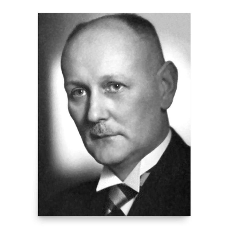 Gerhard Domagk poster print, in size 18x24 inches.