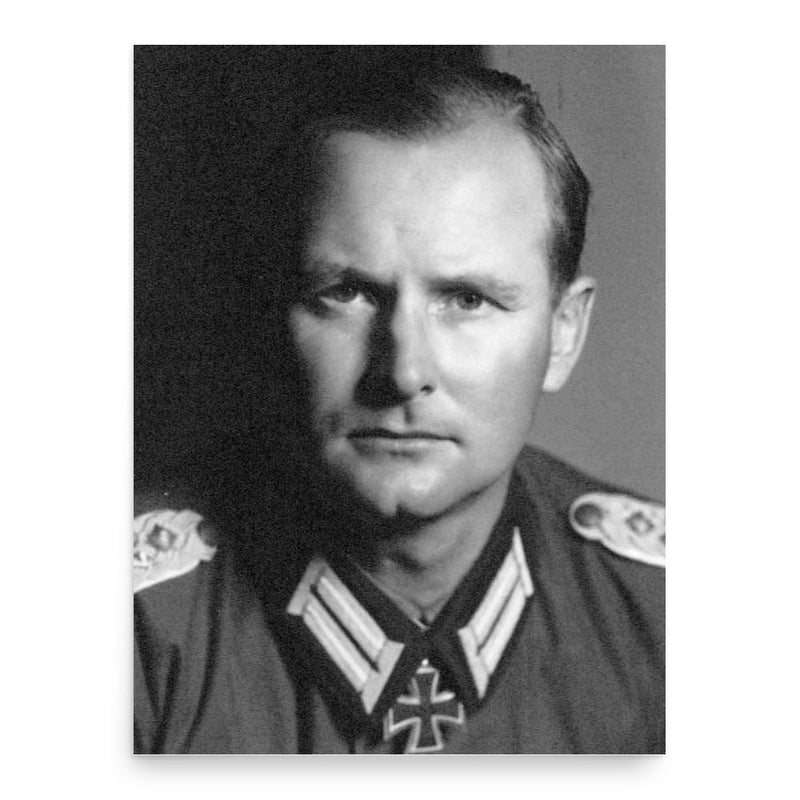 Gerhard Engel poster print, in size 18x24 inches.