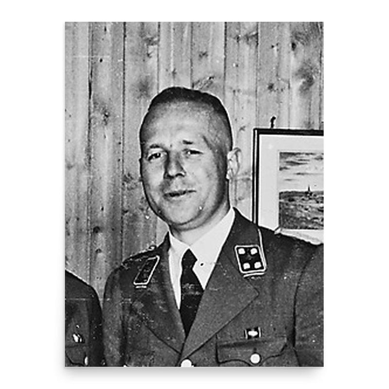 Gerhard Flesch poster print, in size 18x24 inches.