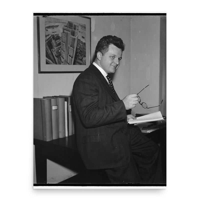 Gerhard Gesell poster print, in size 18x24 inches.