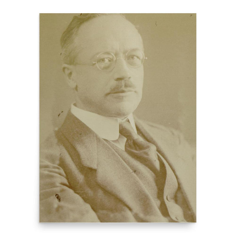 Gerhard Hessenberg poster print, in size 18x24 inches.