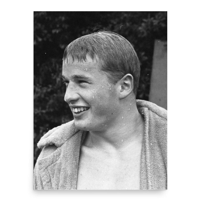 Gerhard Hetz poster print, in size 18x24 inches.