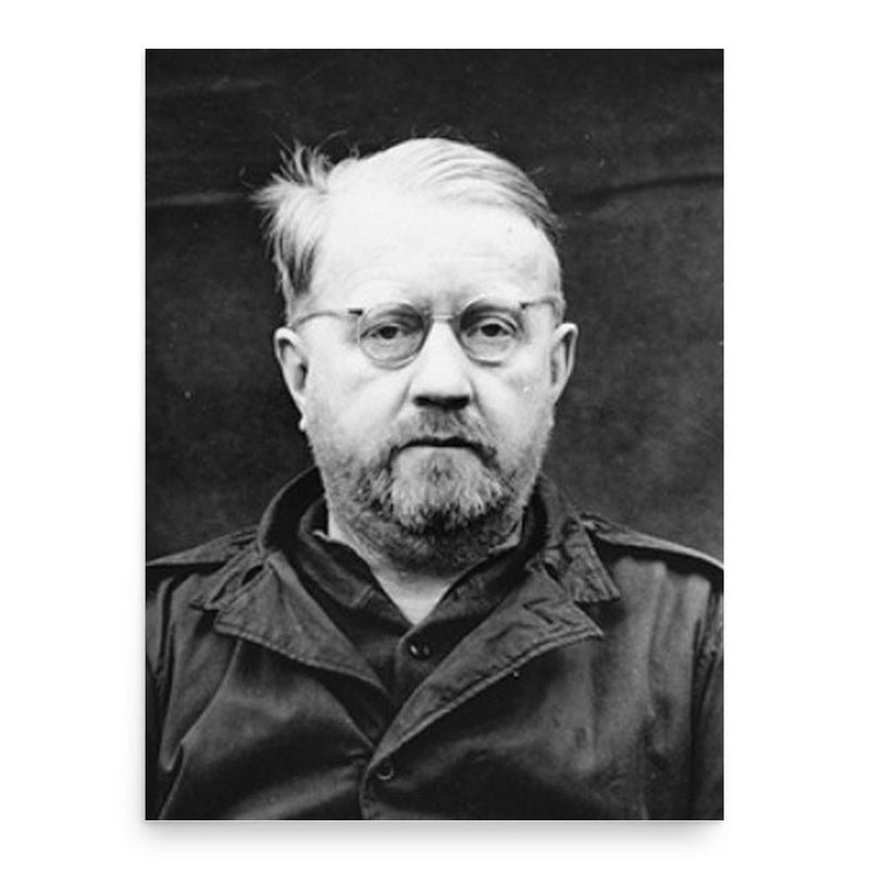 Gerhard Rose poster print, in size 18x24 inches.