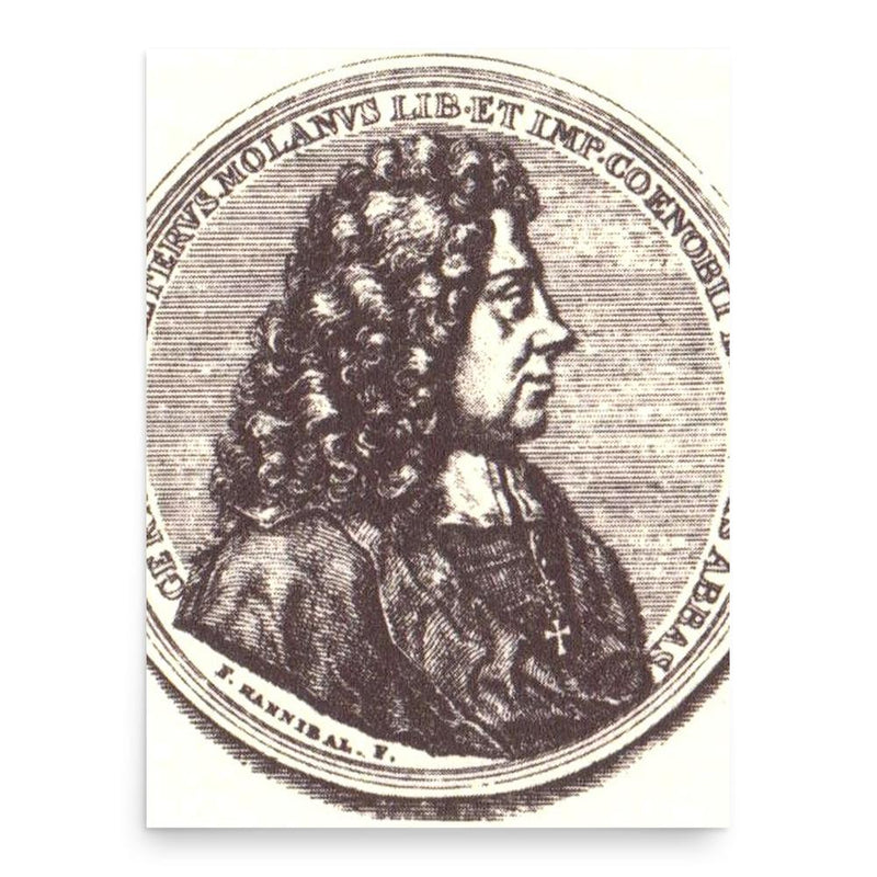 Gerhard Wolter Molanus poster print, in size 18x24 inches.