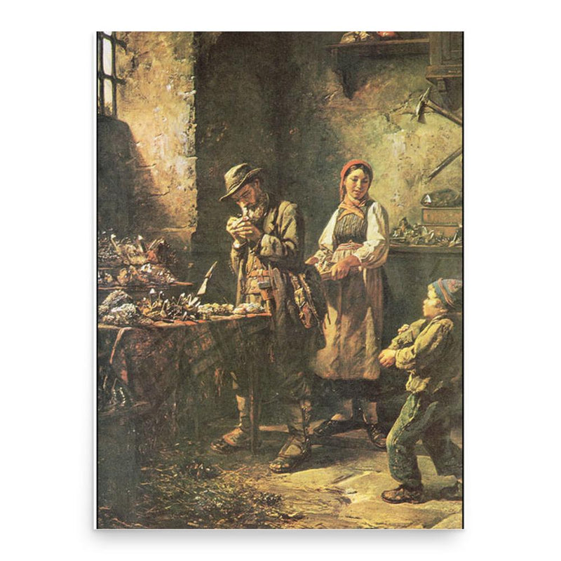 Gerhard vom Rath poster print, in size 18x24 inches.