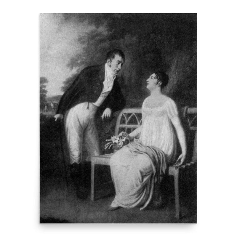 Gerhard von Hosstrup poster print, in size 18x24 inches.