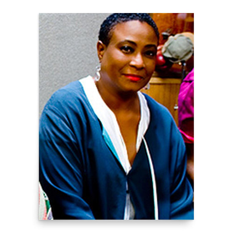 Geri Allen poster print, in size 18x24 inches.