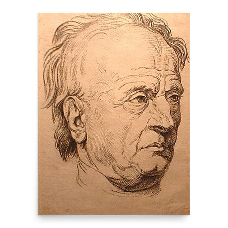 Germain Boffrand poster print, in size 18x24 inches.