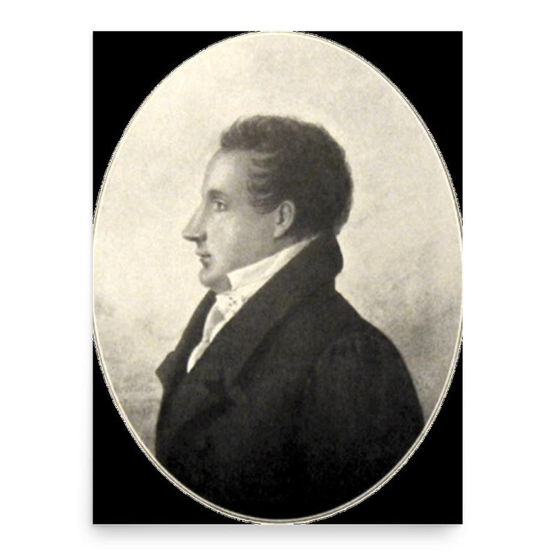 Germain Delavigne poster print, in size 18x24 inches.