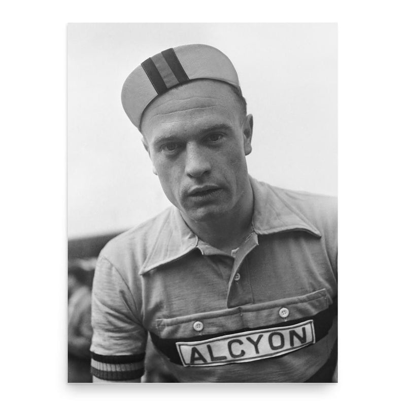 Germain Derycke poster print, in size 18x24 inches.