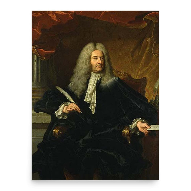 Germain Louis Chauvelin poster print, in size 18x24 inches.