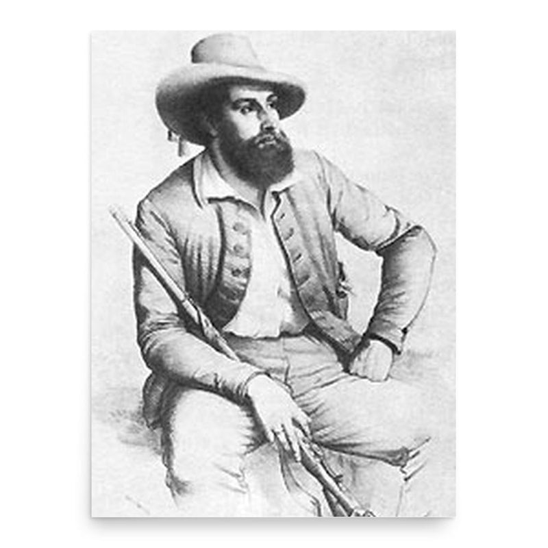 Germain Metternich poster print, in size 18x24 inches.