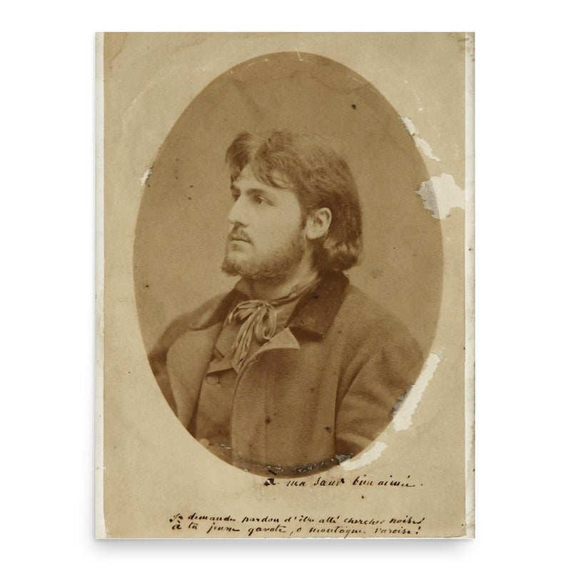 Germain Nouveau poster print, in size 18x24 inches.