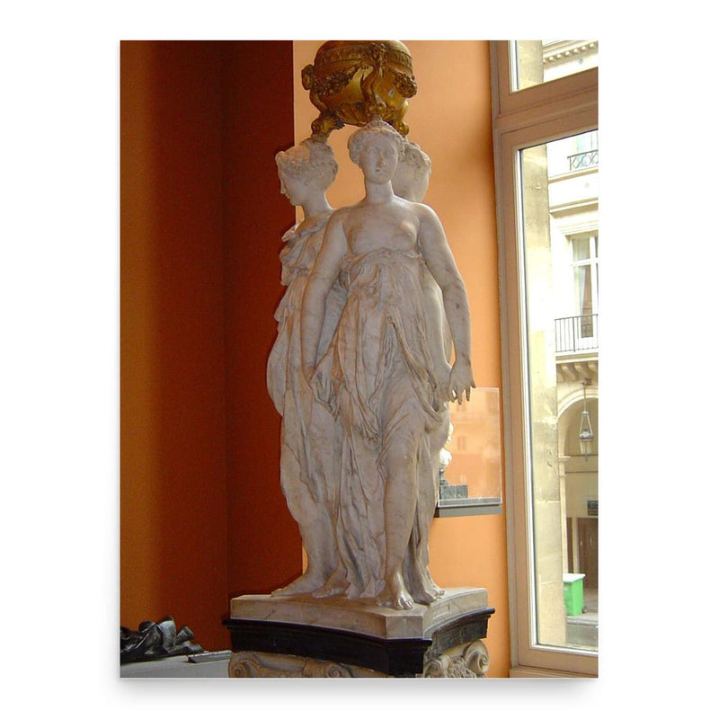 Germain Pilon poster print, in size 18x24 inches.