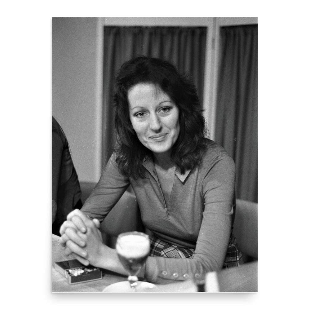 Germaine Greer poster print, in size 18x24 inches.