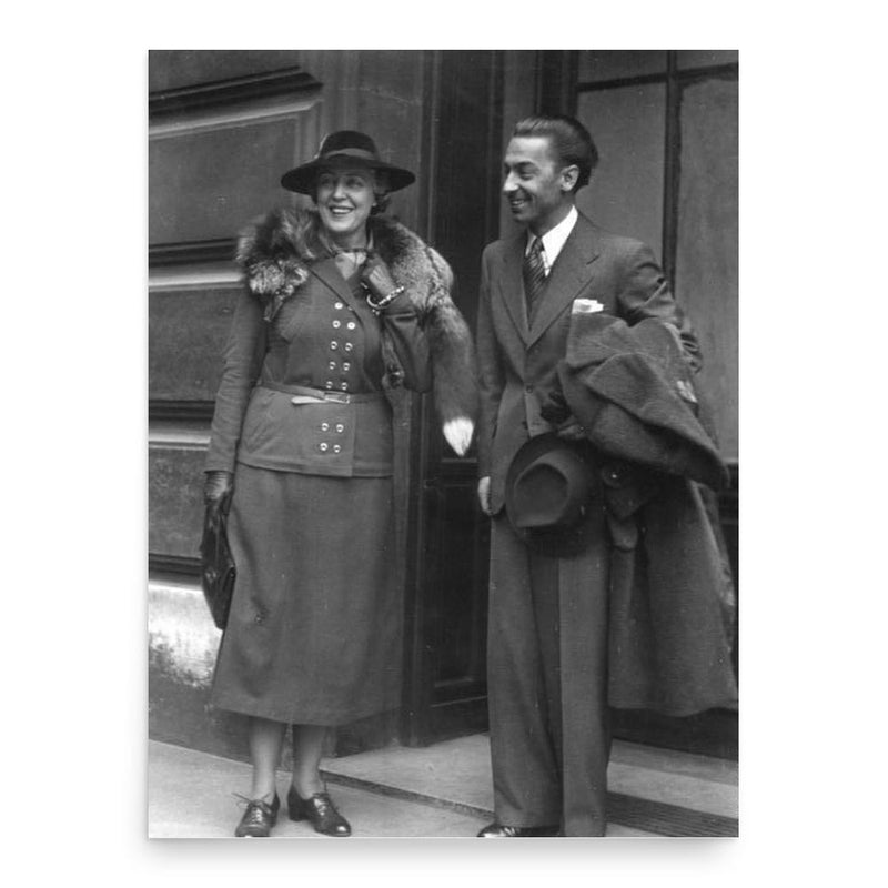 Germaine Lubin poster print, in size 18x24 inches.